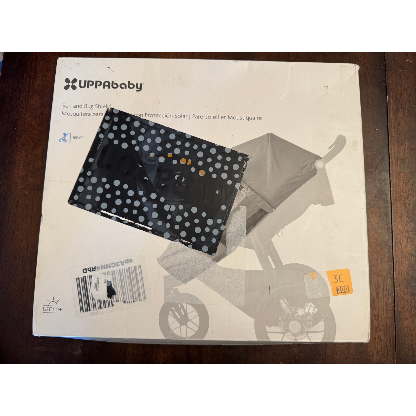 Uppa Baby Sun And Bug Shield For Stroller Nib